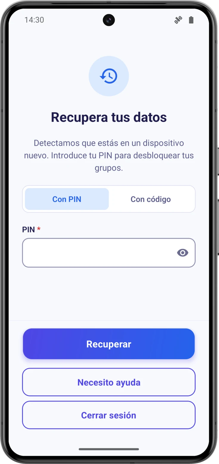 Con PIN