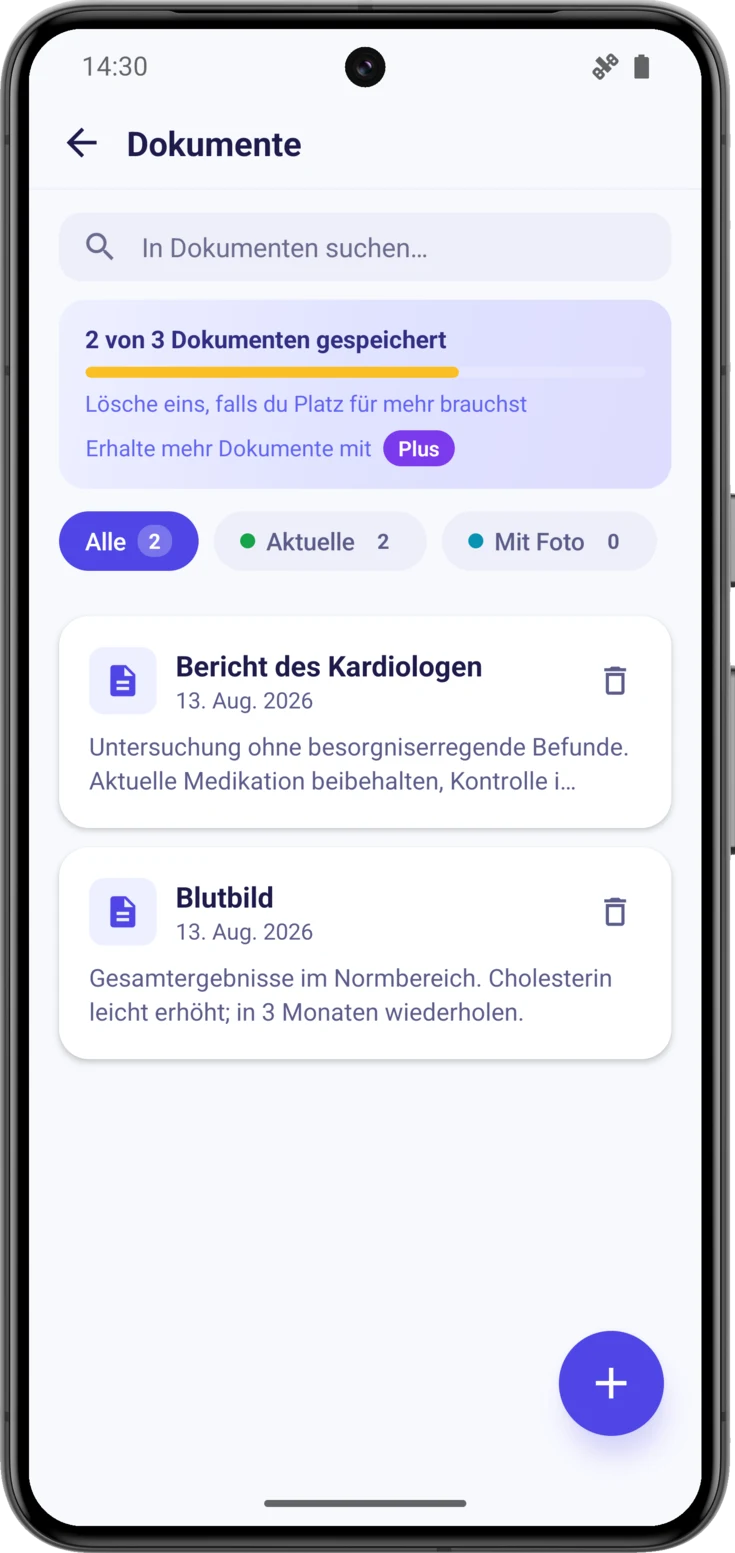 Dokumentenliste