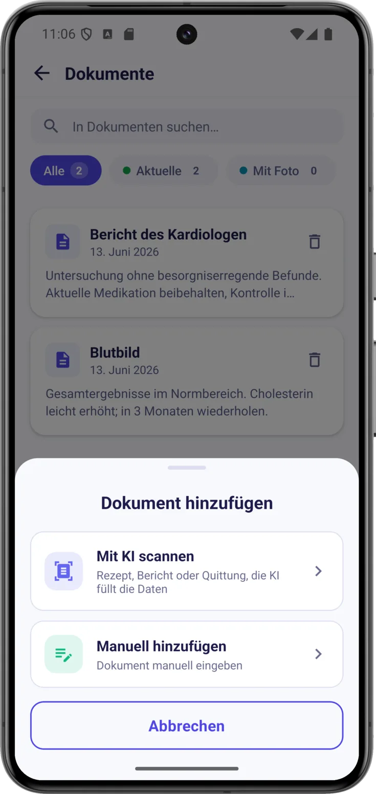 Mit KI scannen