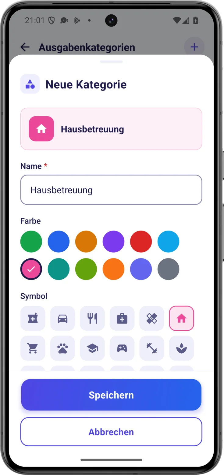 Neue Kategorie
