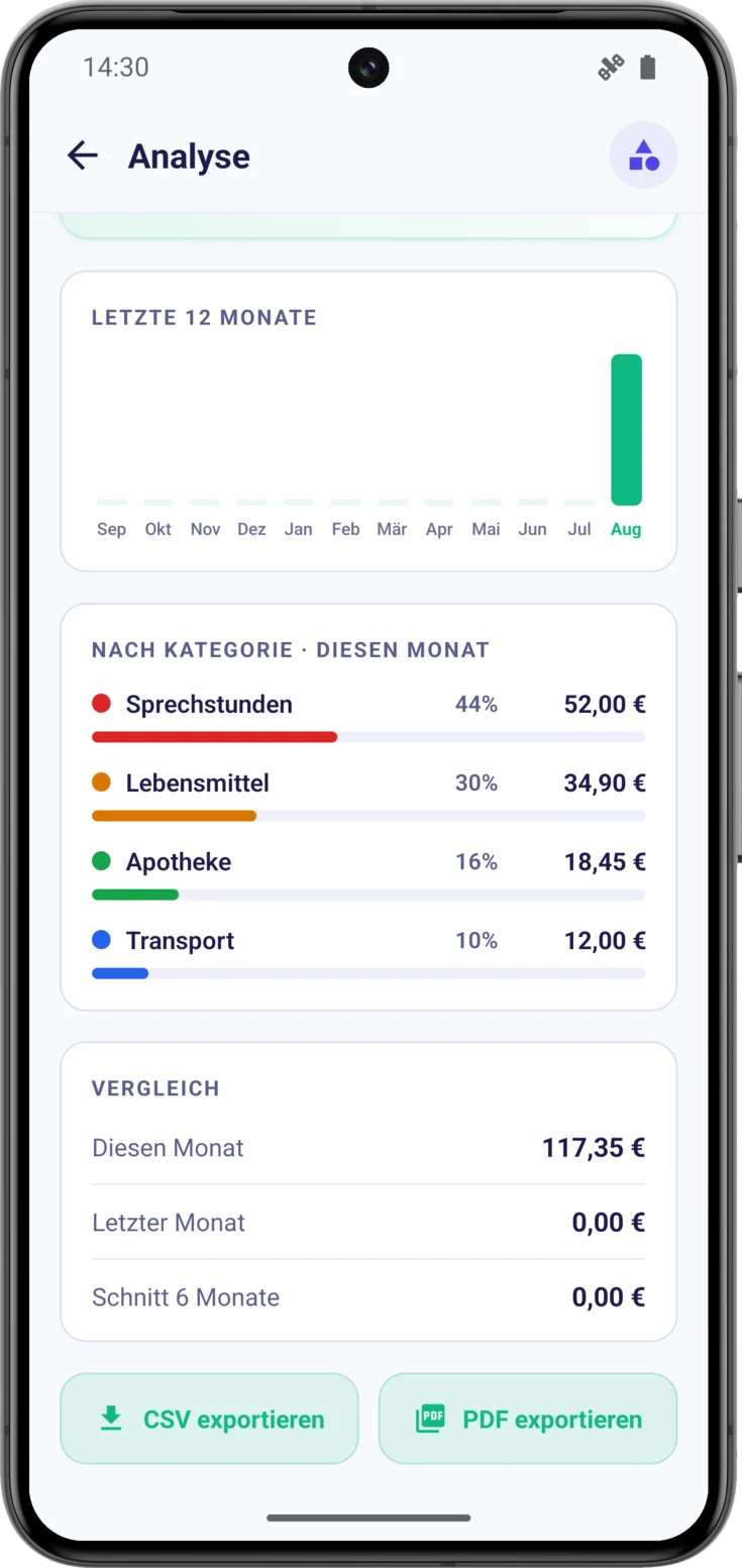 Ausgabenanalyse