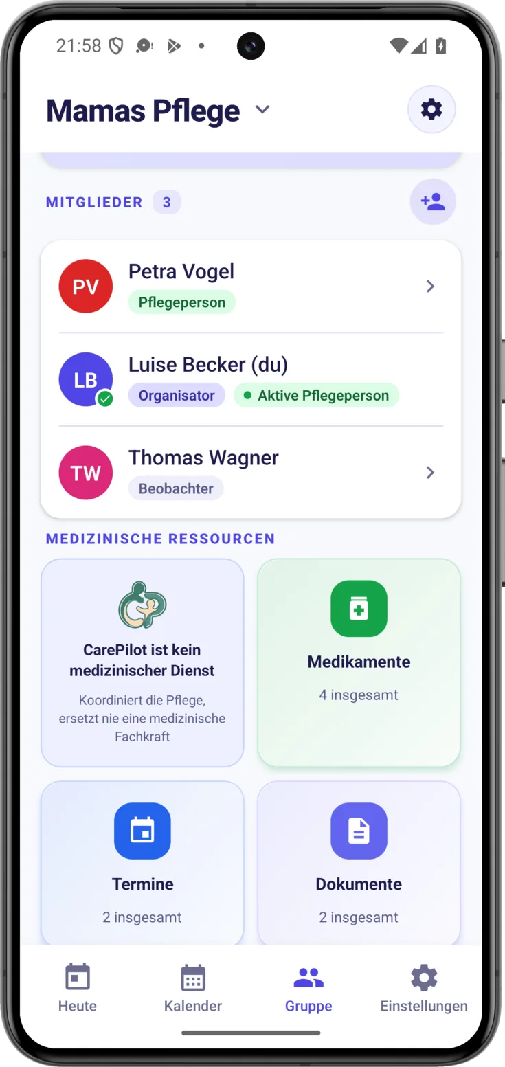 Mitgliederliste