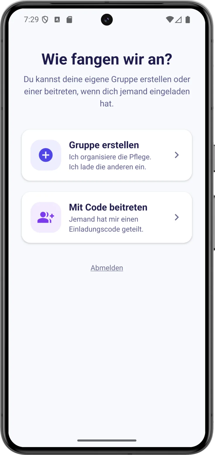 Wie fangen wir an?