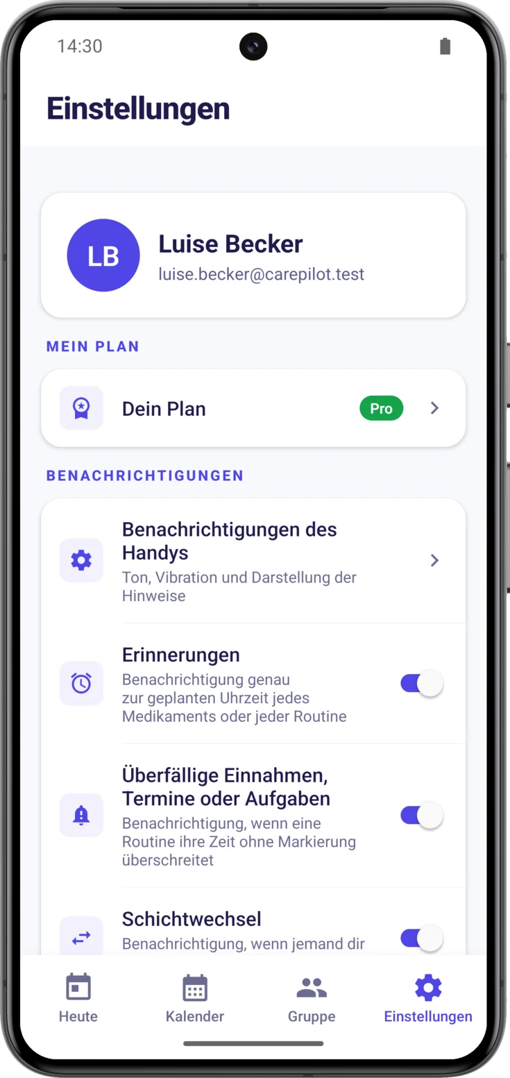 Mein Plan
