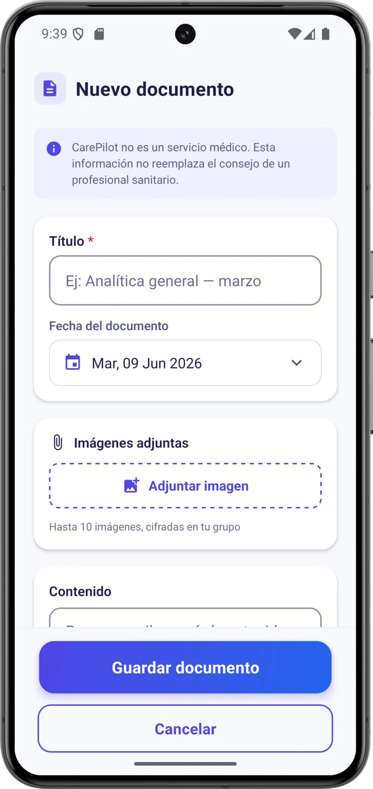 Añadir manualmente