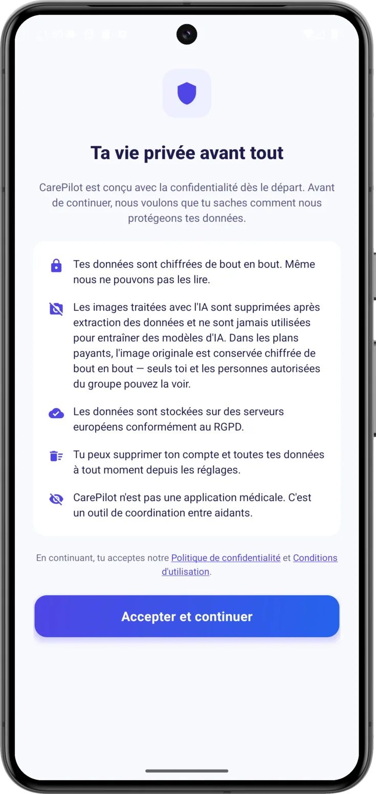 Ta vie privée avant tout