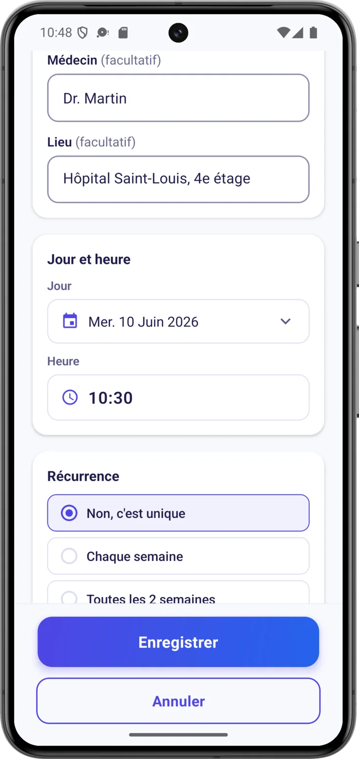 Jour et heure