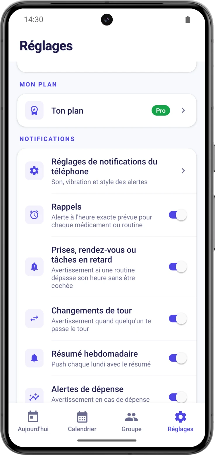 Notifications