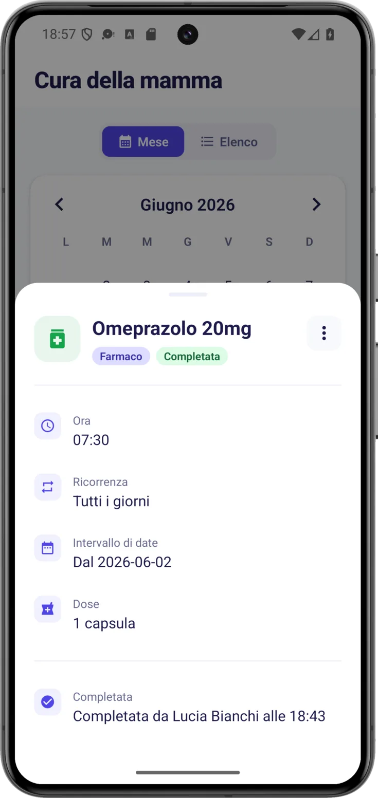 Scheda della routine