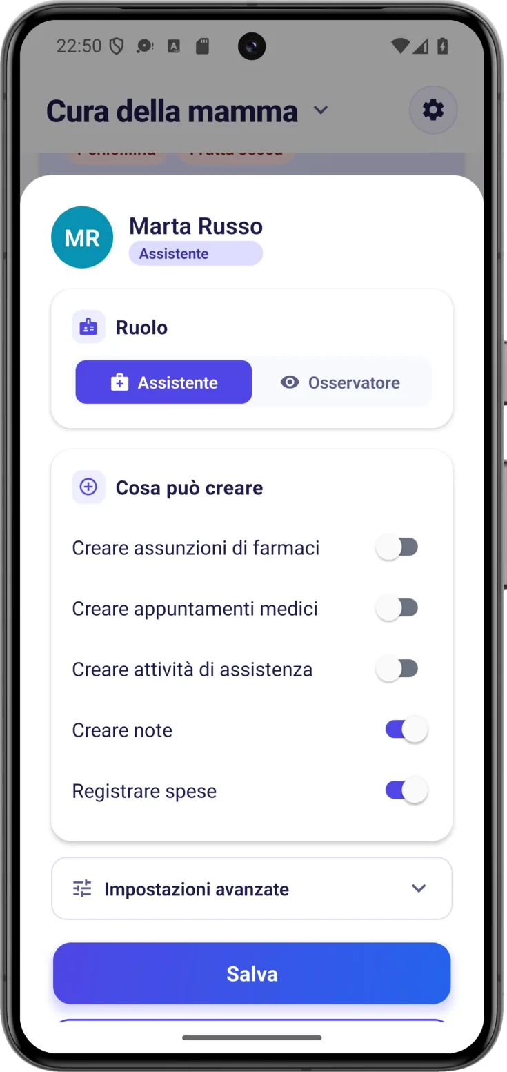 Selettore del ruolo