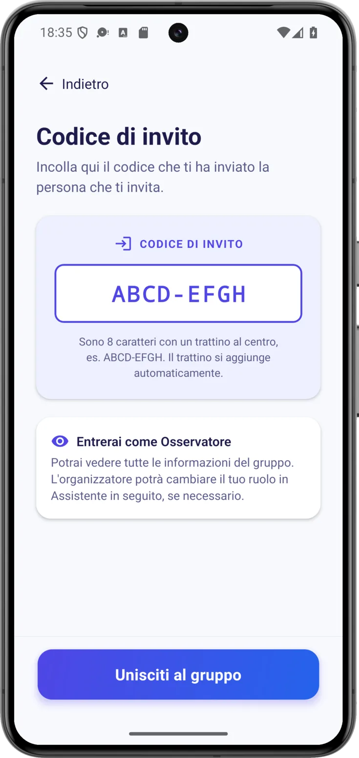 Codice di invito