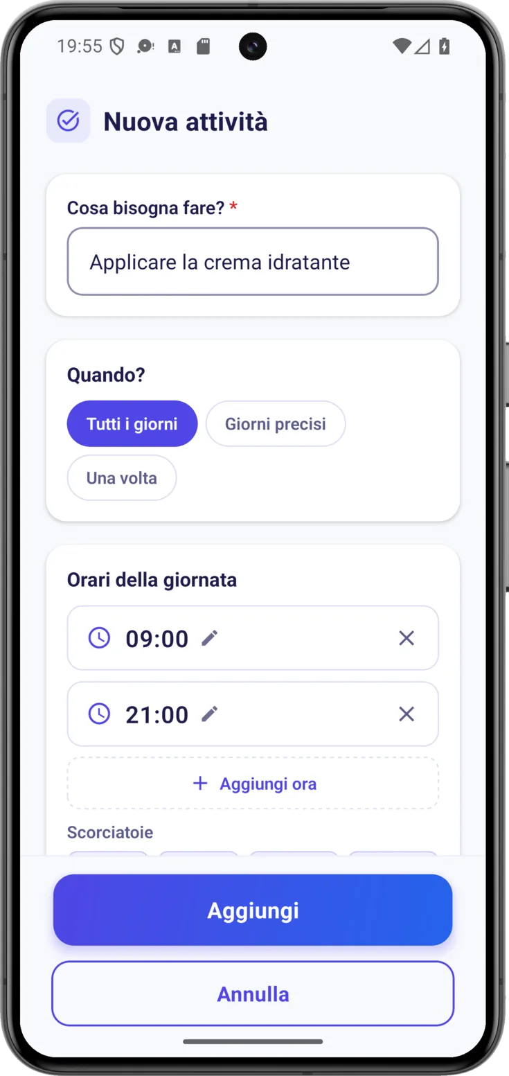 Nuova attività