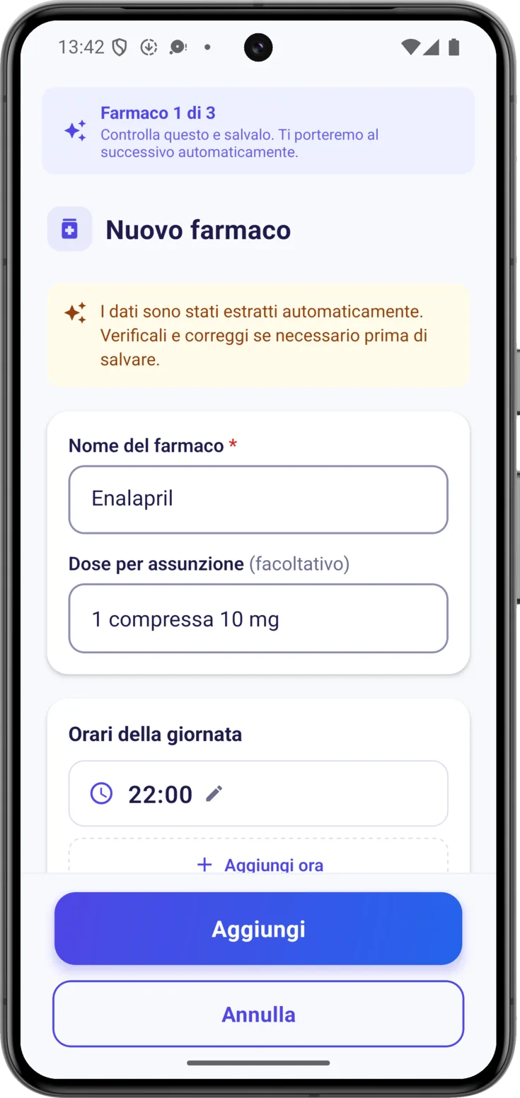 Dati estratti