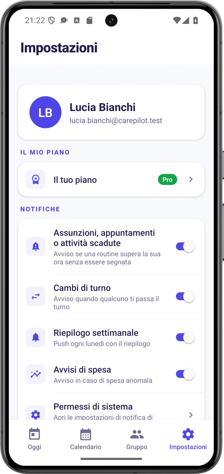 Il mio piano