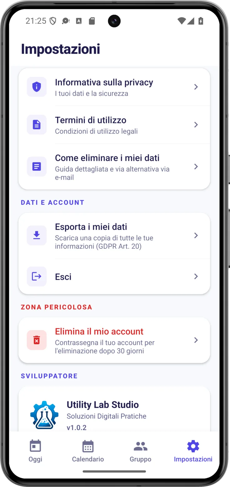 Informazioni legali