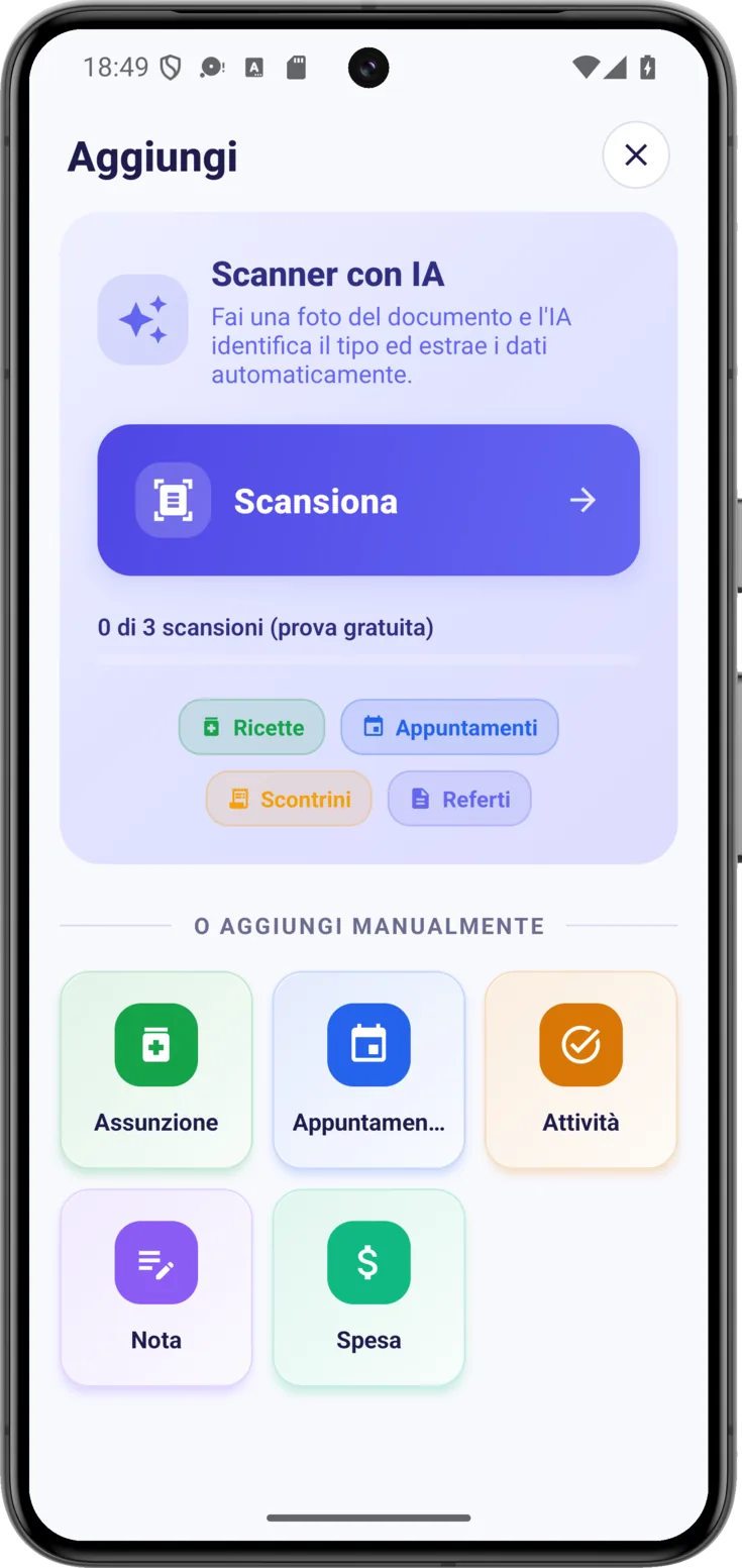 Scanner con IA