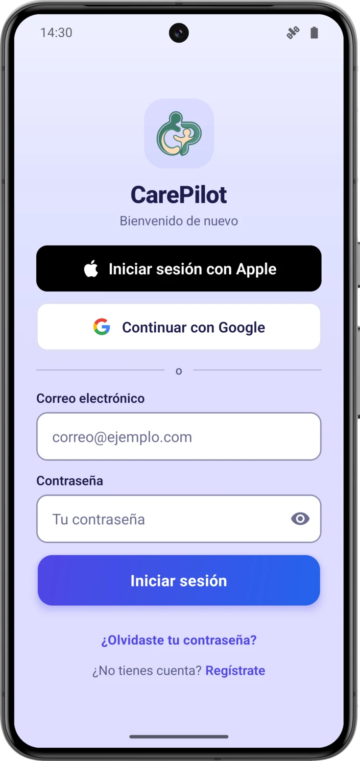 Inicio de sesión