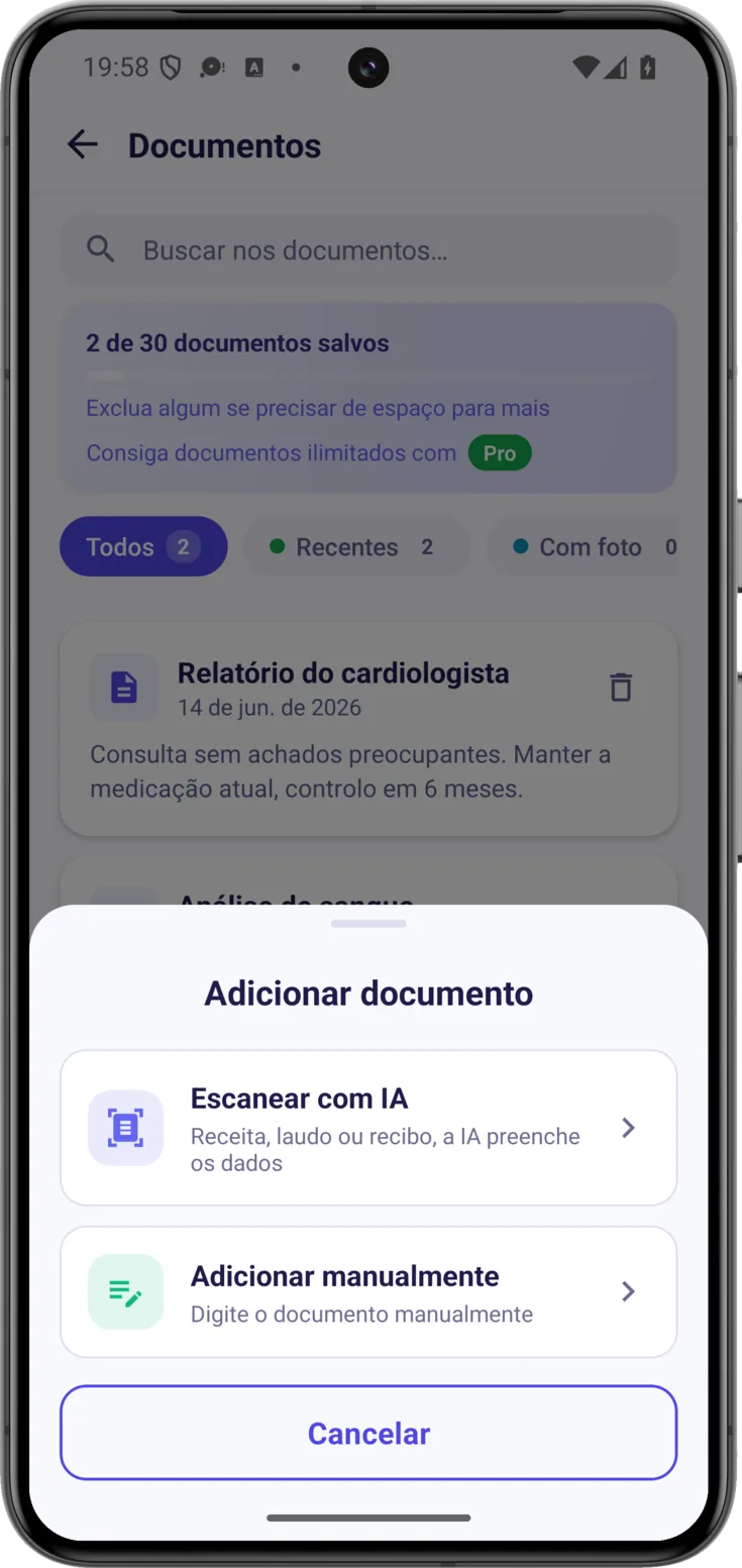 Escanear com IA