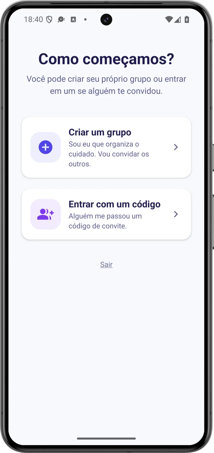 Como começamos?