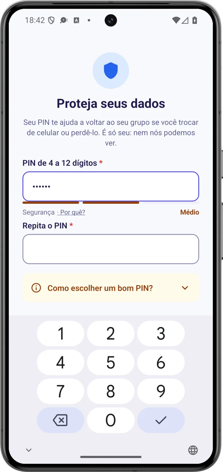 Proteja seus dados