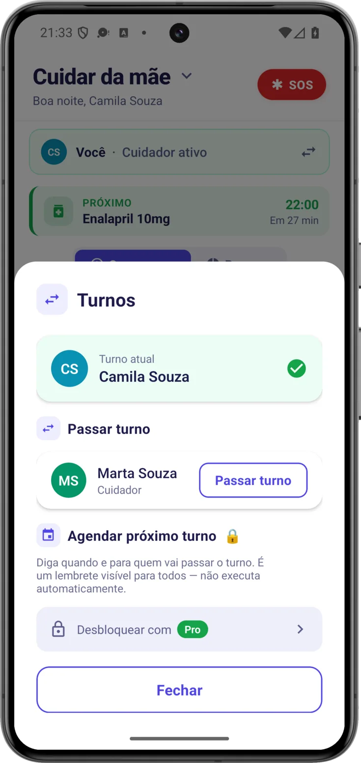Passar turno