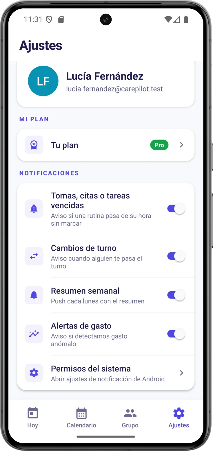 Resumen semanal (push)
