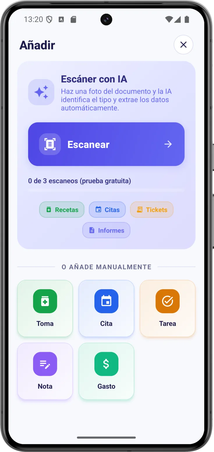 Escáner con IA