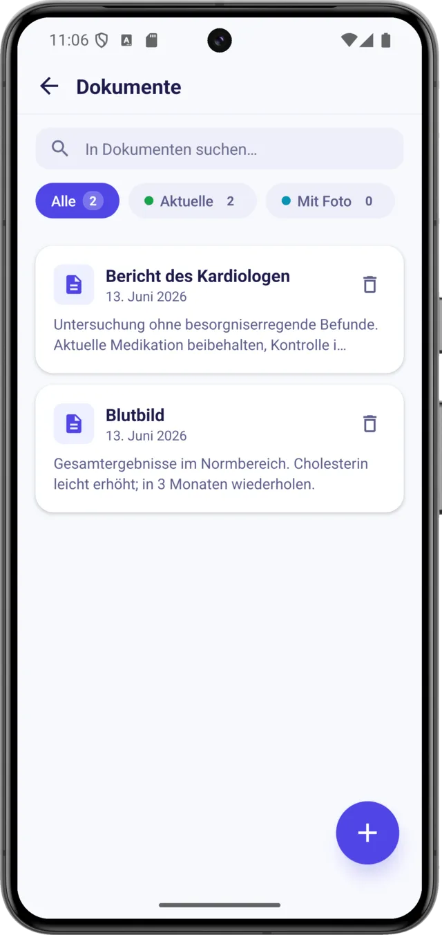 Dokumente und Archiv